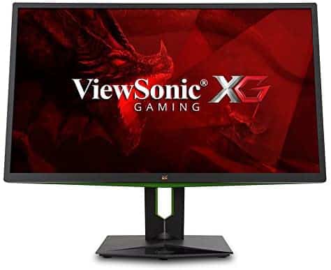 ViewSonic XG2760 27 Inch 1440p 165Hz 1ms Gsync Gaming Monitor with Eye Care Advanced Ergonomics HDMI and DP for Esports, Black
