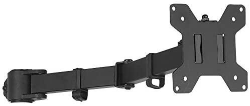 WALI Single Fully Adjustable Arm for WALI Monitor Mounting System (001ARM), Black