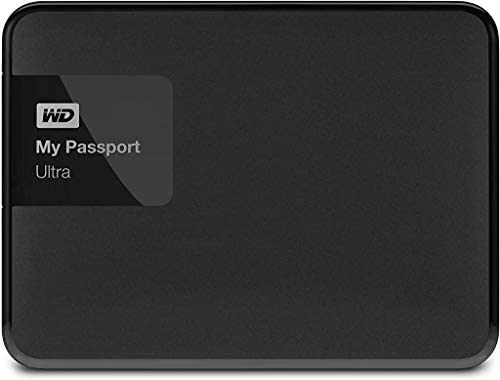 WD 1TB Black My Passport Ultra Portable External Hard Drive – USB 3.0 – WDBGPU0010BBK-NESN