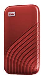 WD 1TB My Passport SSD External Portable Solid State Drive, Red, Up to 1,050 MB/s, USB 3.2 Gen-2 and USB-C Compatible (USB-A for Older Systems) – WDBAGF0010BRD-WESN