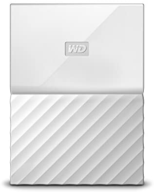WD 2TB White USB 3.0 My Passport Portable External Hard Drive (WDBYFT0020BWT-WESN)