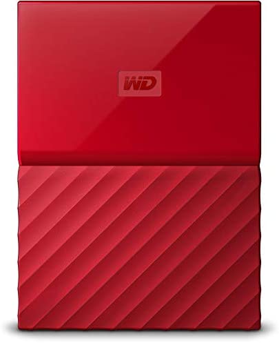 WD 3TB Red My Passport Portable External Hard Drive – USB 3.0 – WDBYFT0030BRD-WESN