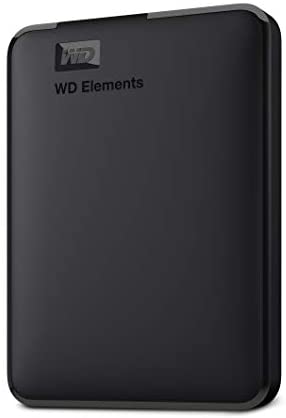 WD 4TB Elements Portable External Hard Drive HDD, USB 3.0, Compatible with PC, Mac, PS4 & Xbox – WDBU6Y0040BBK-WESN