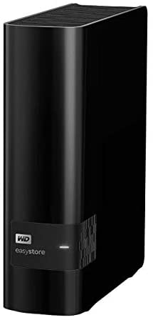 WD Easystore External USB 3.0 12TB Hard Drive – Black