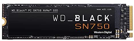 WD_BLACK 1TB SN750 NVMe Internal Gaming SSD Solid State Drive – Gen3 PCIe, M.2 2280, 3D NAND, Up to 3,470 MB/s – WDS100T3X0C