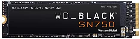 WD_BLACK 250GB SN750 NVMe Internal Gaming SSD Solid State Drive – Gen3 PCIe, M.2 2280, 3D NAND, Up to 3,100 MB/s – WDS250G3X0C
