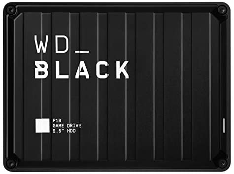 WD_BLACK 2TB P10 Game Drive – Portable External Hard Drive HDD, Compatible with Playstation, Xbox, PC, & Mac – WDBA2W0020BBK-WESN