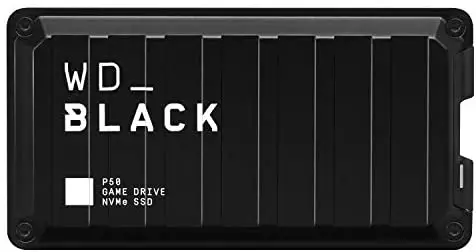 WD_BLACK 2TB P50 Game Drive SSD – Portable External Solid State Drive, Compatible with Playstation, Xbox, PC, & Mac, Up to 2,000 MB/s – WDBA3S0020BBK-WESN
