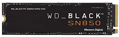WD_BLACK 2TB SN850 NVMe Internal Gaming SSD Solid State Drive – Gen4 PCIe, M.2 2280, 3D NAND, Up to 7,000 MB/s – WDS200T1X0E