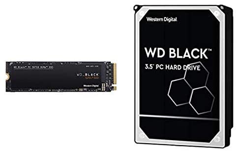 WD_Black SN750 250GB NVMe Internal Gaming – Gen3 PCIe, M.2 2280, 3D NAND – WDS250G3X0C
