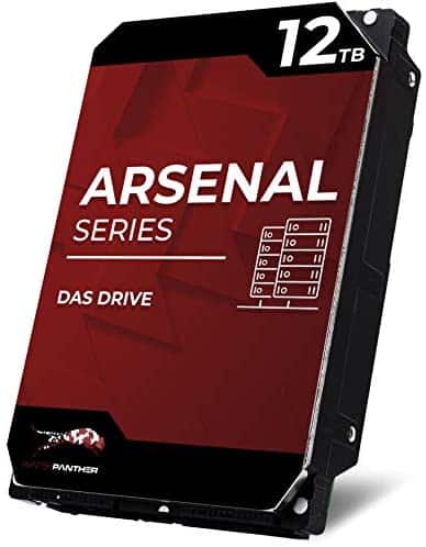WP Arsenal 12TB SATA 7200RPM 3.5-Inch DAS Hard Drive (Renewed)