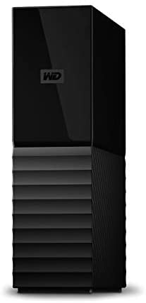 Western Digital 12 TB My Book USB 3.0 Desktop Hard Drive with Password Protection and Auto Backup Software, Black