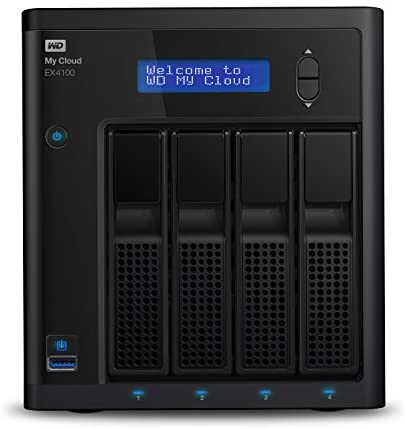 Western Digital 16TB My Cloud EX4100 Expert Series 4-Bay Network Attached Storage – NAS – Western DigitalBWZE0160KBK-NESN