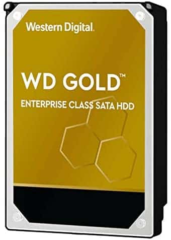 Western Digital 4TB WD Gold Enterprise Class Internal Hard Drive – 7200 RPM Class, SATA 6 Gb/s, 256 MB Cache, 3.5″ – WD4003FRYZ
