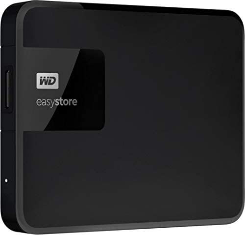 Western Digital – Easystore 5TB External USB 3.0 Portable Hard Drive – Black