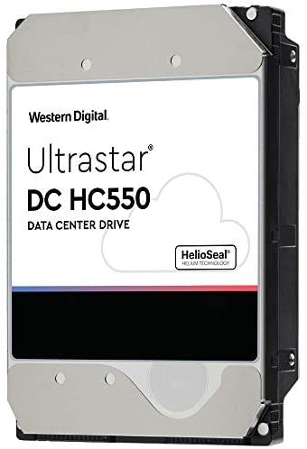 Western Digital WD Ultrastar DC HC550 16TB SATA 6Gb/s 7200RPM 3.5-Inch Data Center HDD (WUH721816ALE6L4)