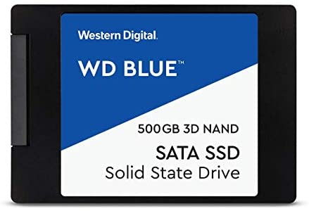 Western Digital WDBNCE5000PNC 2.5″ 500GB Internal SSD Solid State Drive, Blue
