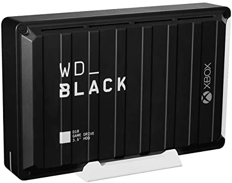 Western Digital_Black 12TB D10 Game Drive for Xbox One 7200rpm with Active Cooling to Store Your Massive Xbox Game Collection