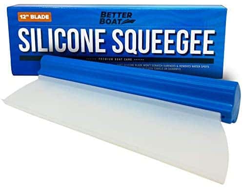 Window Squeegee Silicone Squeegee for Car Windows and Boat Windshields Blade