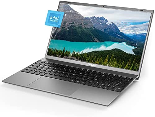 Windows Laptop 15.6 inch 8GB RAM DDR4 256GB M.2 SSD Notebook Computers, Intel J4125Quad-Core Computer Laptop, 1080P IPS Windows10 Pro PC Laptops, Full Size Keyboard