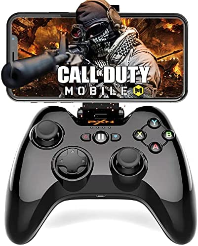 Wireless Gamepad Controller, Megadream iOS MFi Gaming Joystick with Clamp Holder for iPhone Xs, XR X, 8 Plus, 8, 7 Plus, 7 6S 6 5S 5, iPad, iPad Pro Air Mini, Apple TV – Direct Play