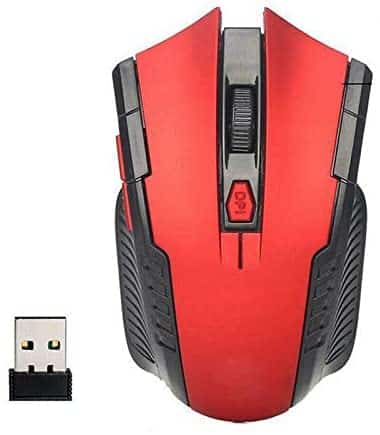 Wireless Gaming Mouse Gamer 2.4GHz Transmission Mini Receiver 6 Keys Professional Computer Mouse Gamer Mice