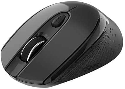 Wireless Mouse, 2.4G Wireless Ergonomic Optical Mouse, cimetech Slim Silent Mouse with USB Receiver and 3 Adjustable DPI Cordless Computer Mouse for Laptop, Desktop, MacBook, PC (Black)