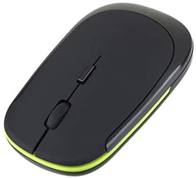 XBOSS 2.4G Wireless Gaming Mouse Optical Mice with USB Receiver Portable Compatible with Notebook, PC, Laptop, Computer MacBook (Black)