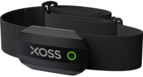 XOSS X1 Heart Rate Monitor Chest Strap Bluetooth 4.0 Wireless Heart Rate with Chest Strap Health Accessories (Black Bluetooth&ant+)