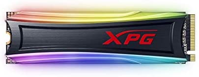XPG S40G 512GB RGB 3D NAND PCIe Gen3x4 NVMe 1.3 M.2 2280 Internal SSD (AS40G-512GT-C)