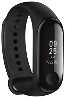 Xiaomi Mi Band 3 Fitness Tracker 50m Waterproof Smart Band Smartband OLED Display Touchpad Heart Rate Monitor Wristbands Bracelet, Black