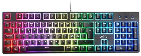 Xtrfy K3 Mem-chanical Gaming Tastatur – RGB LED, US Layout