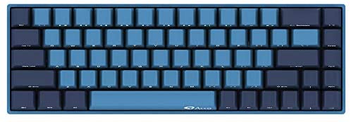 YUNZII AKKO 3068 Ocean Star Wired Mechanical Gaming Keyboard Cherry MX Switch PBT Keycap (68 Keys Cherry MX Red)