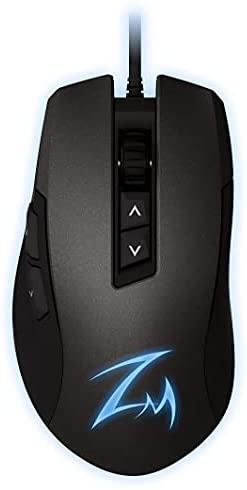 Zalman GM7 Computer PC Optical Gaming Mouse, RGB Backlighting, PMW3360, up to 12,000 DPI, up to 1,000Hz
