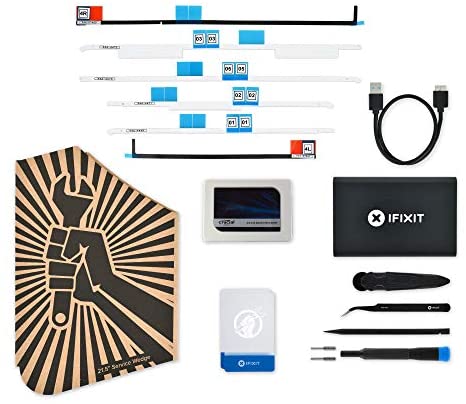 iFixit SSD Upgrade Bundle Compatible with iMac Intel 21.5″ (Late 2012-2019) – 500 GB