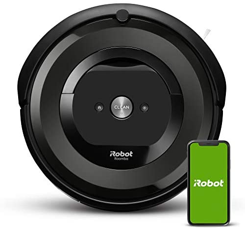 iRobot Roomba E5 (5150) Robot Vacuum – Wi-Fi Connected, Works with Alexa, Ideal for Pet Hair, Carpets, Hard, Self-Charging Robotic Vacuum, Black