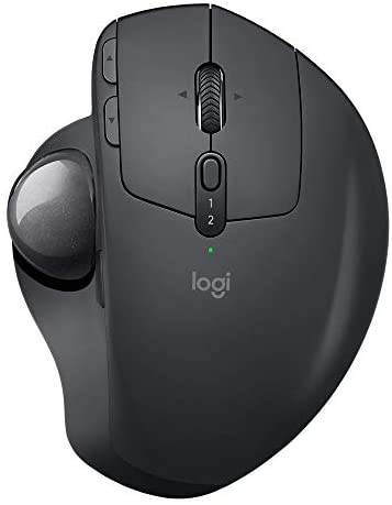 logitech MX ERGO Advanced Wireless Trackball for Windows PC and Mac (Renewed)