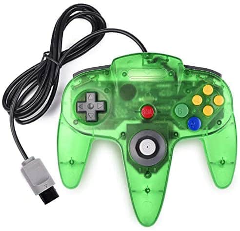 miadore Classic N64 Controller Joystick Remote for N64 Video Game System N64 Console-Jungle Green