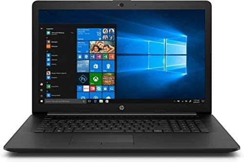 2020 HP 17.3″ HD+ Premium Laptop Computer, AMD Ryzen 5 3500U Quad-Core Up to 3.7GHz, 12GB DDR4 RAM, 256GB SSD, DVDRW, AMD Radeon Vega 8, 802.11ac WiFi, Bluetooth 4.2, USB 3.1, HDMI, Black, Windows 10