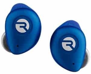 Raycon The Fitness Bluetooth True Wireless Earbuds with Built in Mic 54 Hours of Battery IPX7 Waterproof and Charging Case with Talk, Text, and Play Bluetooth 5.0 Portable Sport (Electric Blue)