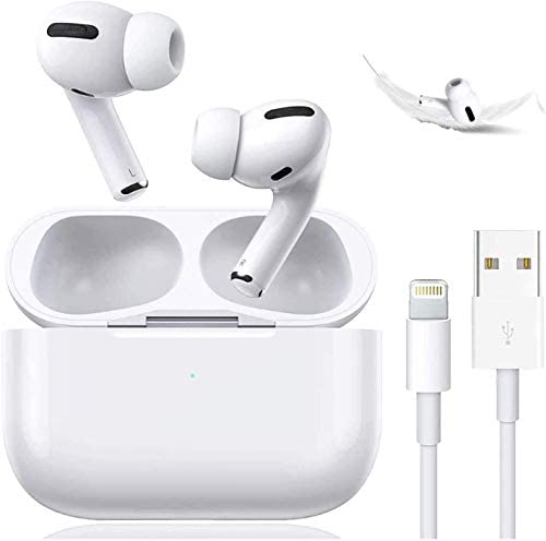 Wireless Earbuds Bluetooth 5.0 Headphones,with【24Hrs Charge Case】 IPX5 Waterproof, 3D Stereo Noise Cancelling Wireless Earbuds,Pop-ups Auto Pairing,for Android/iPhone/Samsung/Airpods Pro