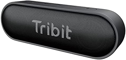 Bluetooth Speaker, Tribit XSound Go Speaker with 16W Loud Sound & Deeper Bass, 24H Playtime, IPX7 Waterproof, Bluetooth 5.0 TWS Pairing Portable Wireless Speaker for Home, Outdoor (Upgraded)