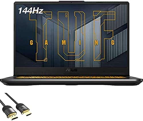 Mytrix TUF Gaming F17 Laptop, 17.3” FHD 144Hz Display, Intel Hexa-Core i5-11260H, GeForce RTX 3050 Ti, 32GB RAM, 1TB PCIe SSD, Thunderbolt 4, HDMI, WiFi 6, RJ45, RGB, Mytrix HDMI 2.1 Cable, Win 10