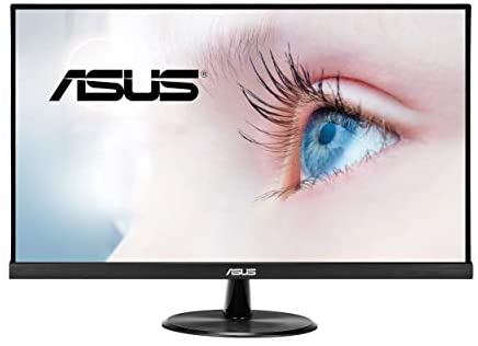 ASUS VP279HE 27” Monitor, 1080P Full HD, 75Hz, IPS, Adaptive-Sync/FreeSync, Eye Care, HDMI VGA, Frameless, Low Blue Light, Flicker Free, VESA Wall Mountable