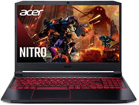 Acer Nitro 5 Gaming Laptop, 10th Gen Intel Core i5-10300H,NVIDIA GeForce GTX 1650 Ti, 15.6″ Full HD IPS 144Hz Display, 8GB DDR4,256GB NVMe SSD,WiFi 6, DTS X Ultra,Backlit Keyboard,AN515-55-59KS
