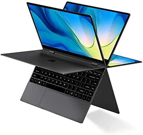 BMAX Y13Pro 13.3″ Convertible 2 in 1 FHD Touchscreen Laptop, Intel Core m5-6Y54 Processor, 256GB Storage, 8GB RAM, LED Backlit Keyboard, 2 Type-C Port, AC WiFi + BT 4.2, Windows 10, All-Metal Body