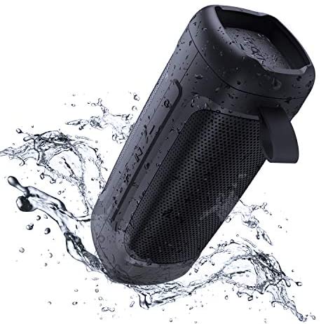 Bluetooth Speakers, DOSS Portable Wireless Bluetooth Speaker with 24W Powerful Sound, Rich Bass, IPX6 Waterproof, Wireless Stereo Pairing, 20H Playtime, Waterproof Speaker for Outdoor and Travel