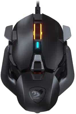 COUGAR DUALBLADER Fully Customizable Gaming Mouse with Ambidextrous Ergonomics