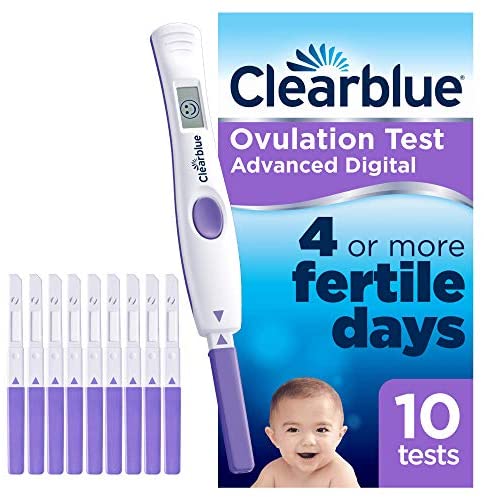 Clearblue Advanced Digital Ovulation Test–Pack of 10 Sticks