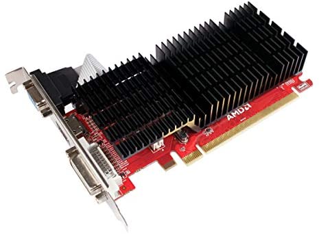 Diamond Multimedia AMD Radeon HD 5450 PCI Express GDDR3 1GB (DVI, HDMI, VGA) Low Profile Enhanced Heatsink Video Graphics Card (5450PE31G)